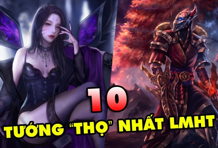 Video: TOP 10 vị tướng giữ được phong độ lâu nhất trong LMHT