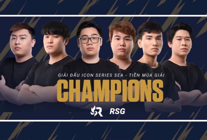 Lội ngược dòng, RSG lên ngôi vô địch Icon Series SEA LMHT Tốc Chiến