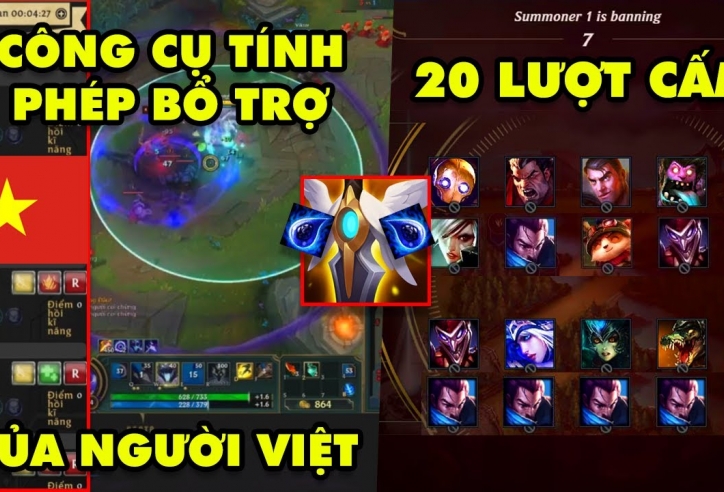 Video LMHT: Công cụ tính phép bổ trợ cực Hot, Riot cân nhắc 20 lượt cấm