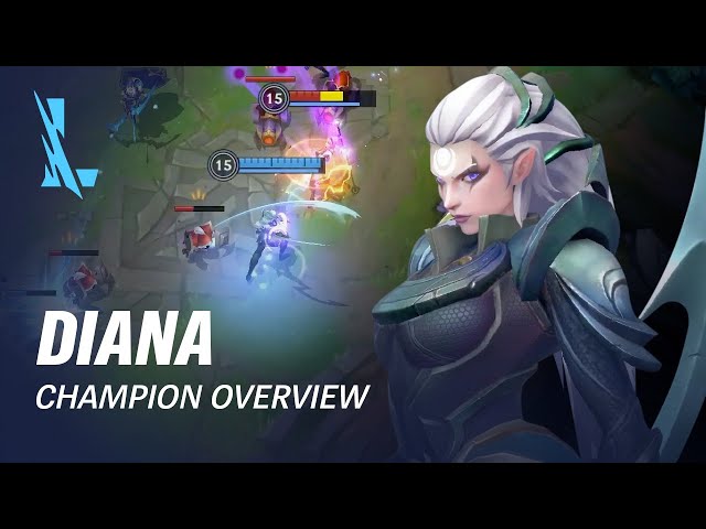 Tổng quan tướng Diana trong LMHT Tốc Chiến