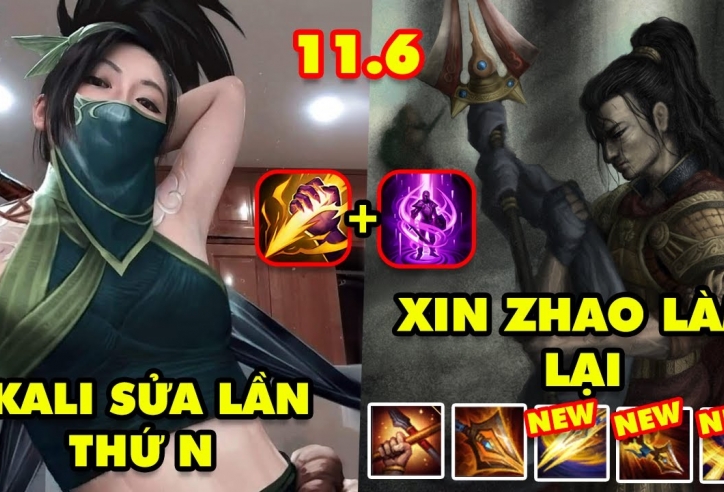 Video: TOP 7 thay đổi cực HOT trong LMHT phiên bản 11.6