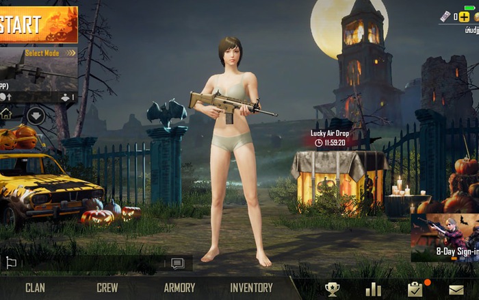 Link tải bản beta 0.9 chính thức PUBG Mobile với chủ đề Halloween cực hấp dẫn!