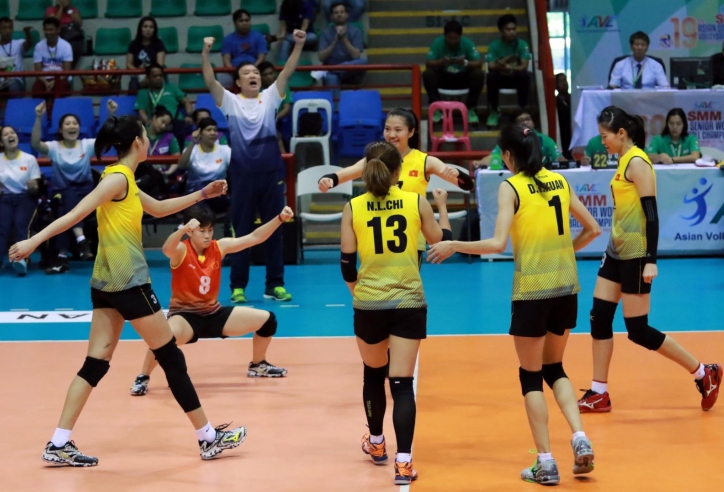 Kết quả & lịch thi đấu chung kết bóng chuyền nữ VĐCA 2017