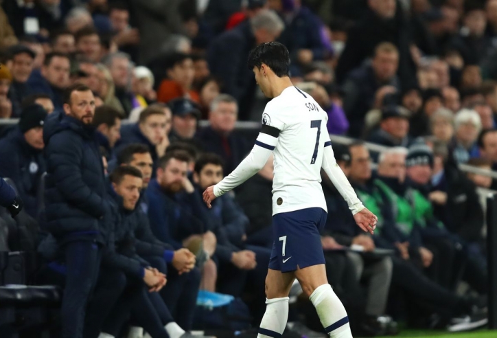 Tottenham vẫn 'kêu oan' thẻ đỏ của Son Heung-min