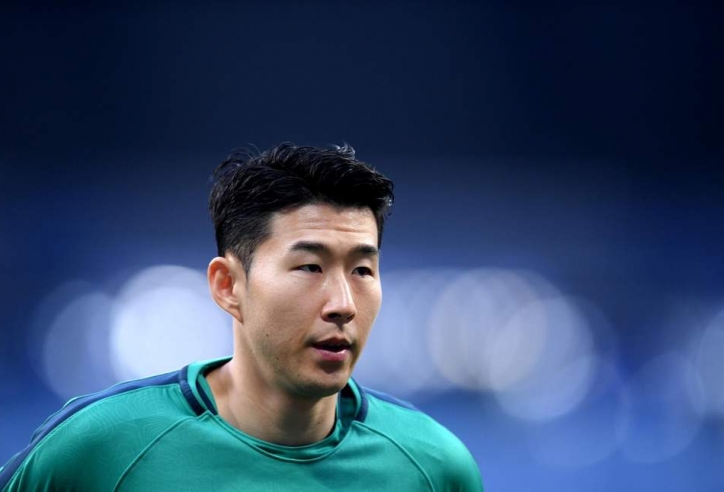Son Heung-min thực hiện nghi thức đề phòng việc mất mạng