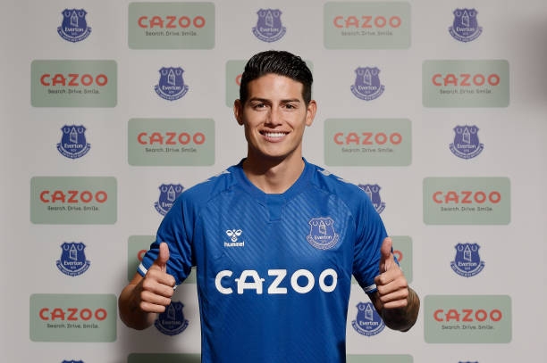 CHÍNH THỨC: James Rodriguez cập bến Ngoại hạng Anh