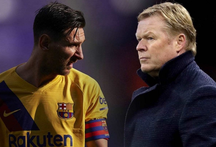 Koeman dằn mặt Messi ngay trong buổi tập đầu tiên
