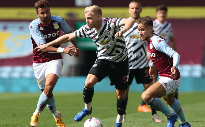 HIGHLIGHTS: Van de Beek ra sân, MU vẫn thất thủ trước Aston Villa