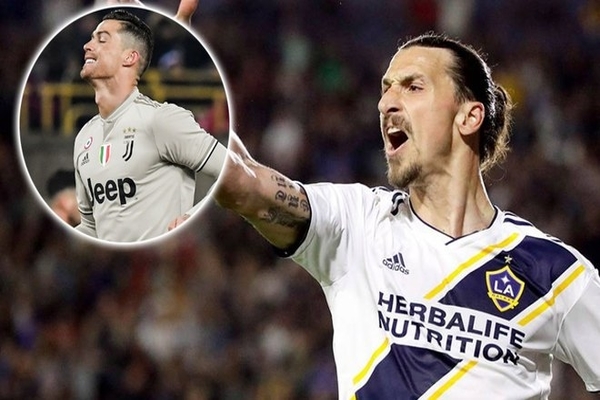 Ibra “đá xoáy” Ronaldo: Đến Juve mà cũng gọi là thử thách