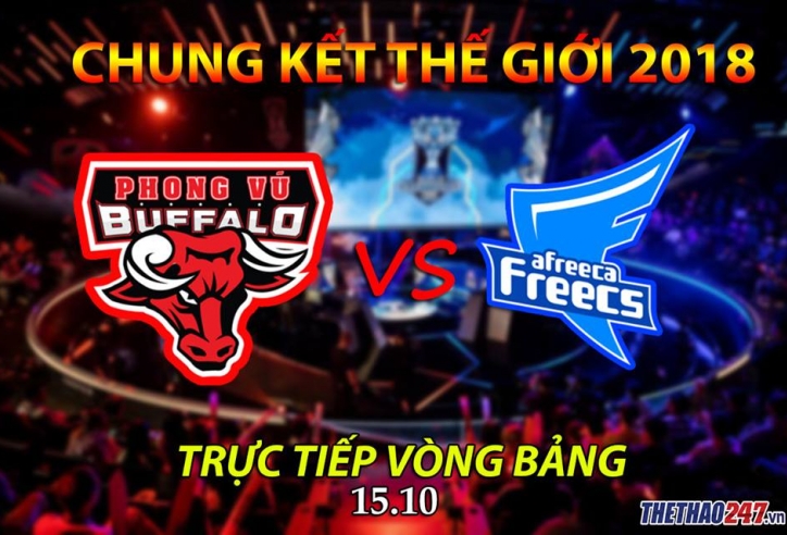 Phong Vũ Buffalo vs Afreeca Freecs: Thất bại của PVB