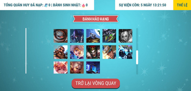 Liên Quân Mobile: Garena khuyến mãi 30 tướng và 32 skin cho người chơi