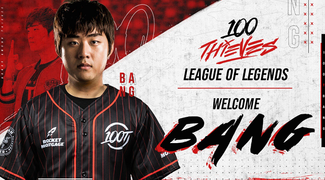 LMHT: Bang chính thức gia nhập đội tuyển 100 Thieves