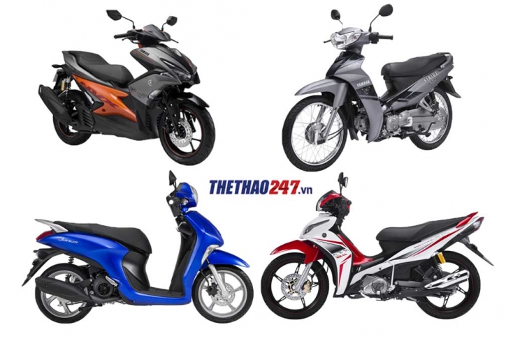 Cuối năm, Yamaha Việt Nam thay ‘áo mới’ cho nhiều mẫu xe