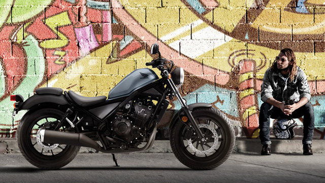 Honda Rebel 500 màu cực đẹp ra mắt, giá 180 triệu đồng