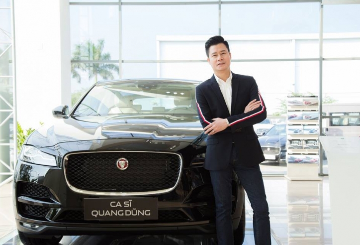 Ca sỹ Quang Dũng tậu “xế hộp” tiền tỷ khiến giới showbiz giật mình