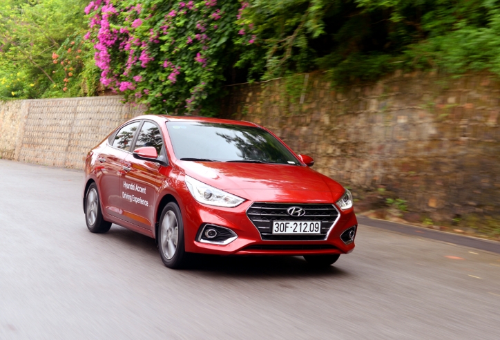 Hyundai Accent trở thành mẫu xe bán chạy nhất tháng 5