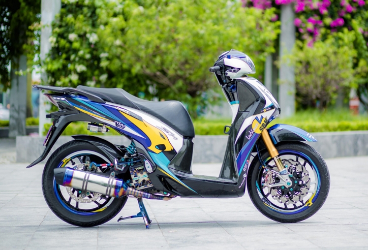 Chiêm ngưỡng chiếc Honda SH 150i độ “khủng” nhất Hà Thành