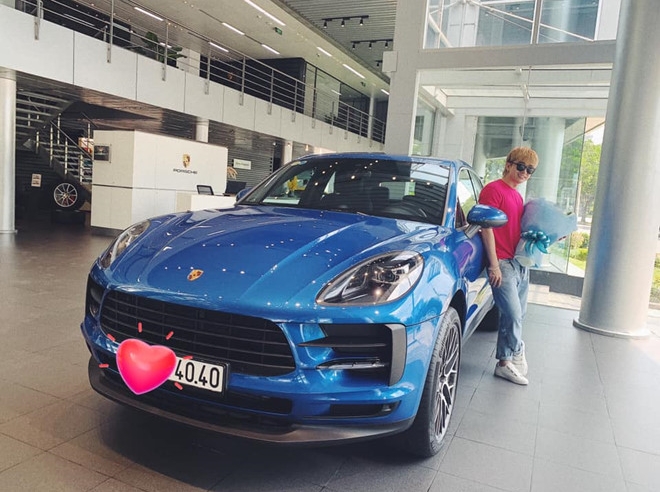 Ca sĩ Chi Dân tậu Porsche Macan hơn 3 tỷ đồng