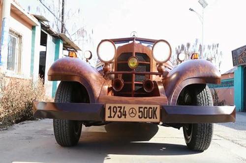 Những chiếc xe hơi bằng gỗ độc đáo nhất thế giới