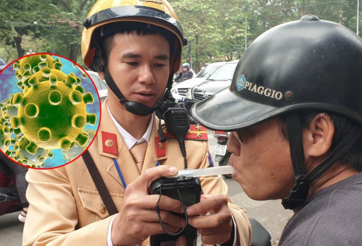 Thổi nồng độ cồn có khả năng lây nhiễm virus Corona không?
