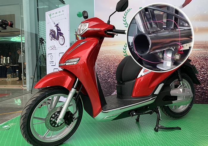 Vừa giao xe, PEGA-S đã bị 'bóc phốt' mối hàn xấu và ẩu