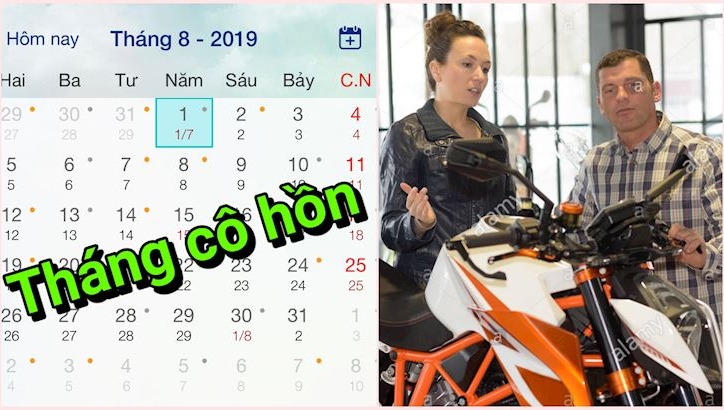 Có nên mua xe trong tháng cô hồn?