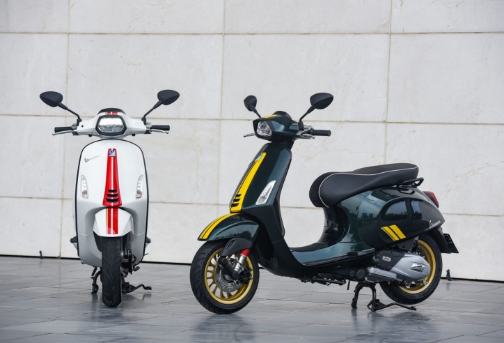 Vespa Racing Sixties phong cách xe đua ra mắt, giá từ 95 triệu đồng