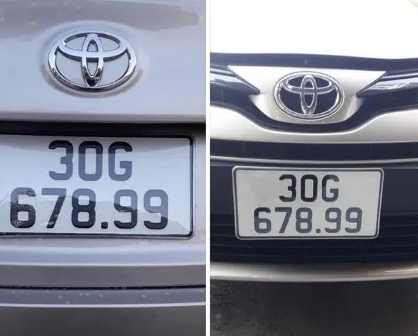 Bấm được biển số 'khủng', chủ xe Toyota Vios rao bán hơn 800 triệu đồng