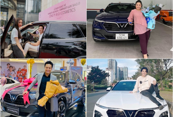 Sao Việt đồng loạt mua xe VinFast cuối năm: Có ưu đãi gì đặc biệt?