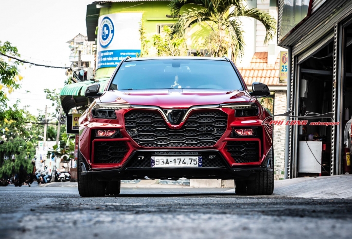 Chiếc VinFast Lux SA2.0 độ Widebody cực chất tại Sài Gòn