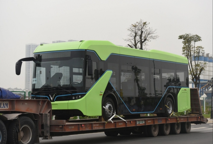 Xe buýt điện VinFast sắp đi vào hoạt động