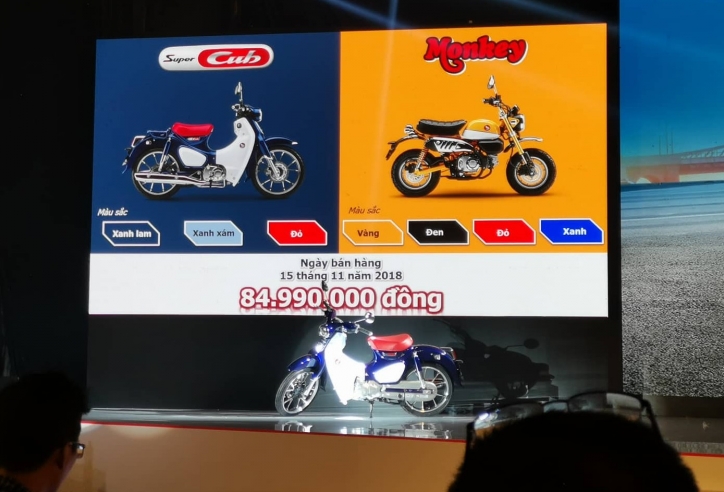 Honda Việt Nam chính thức ra mắt Monkey 125 và Super Cub 125