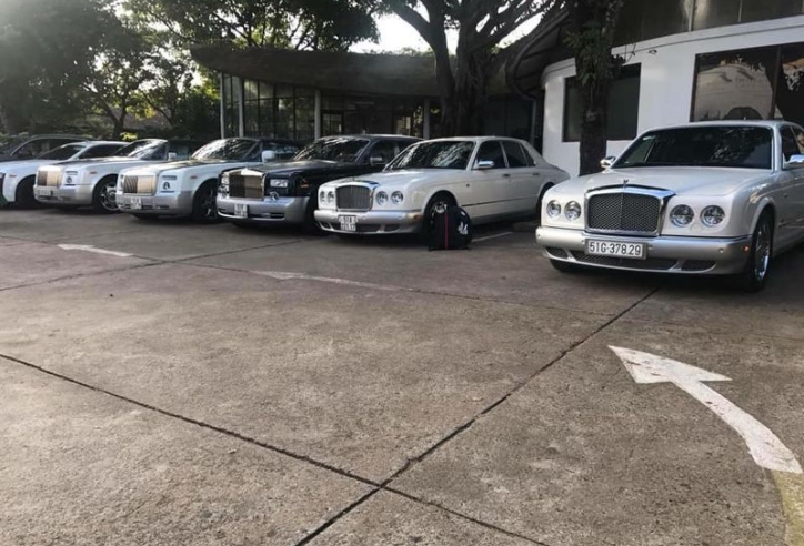 Dàn xe sang Rolls-Royce, Bentley của ông chủ cà phê Trung Nguyên tại Buôn Ma Thuột