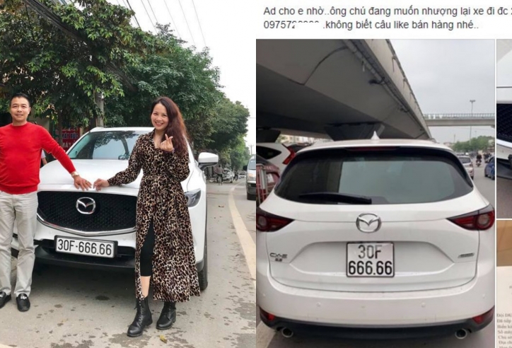 Chủ nhân Mazda CX-5 biển 'ngũ quý 6' rao bán xe hơn 3 tỉ đồng