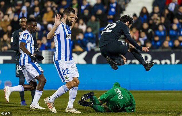 Thua Leganes, Real vẫn có vé đi tiếp tại cúp Nhà vua