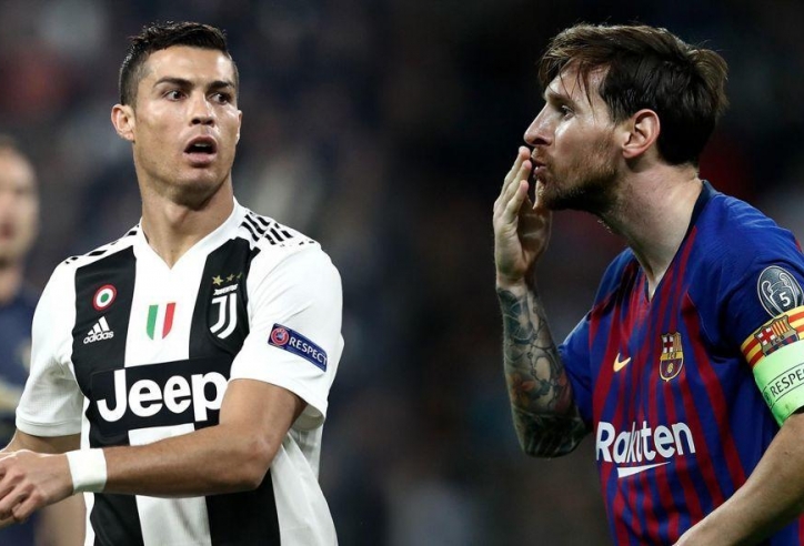 Messi bắt kịp kỷ lục ghi bàn 'khủng' của Ronaldo