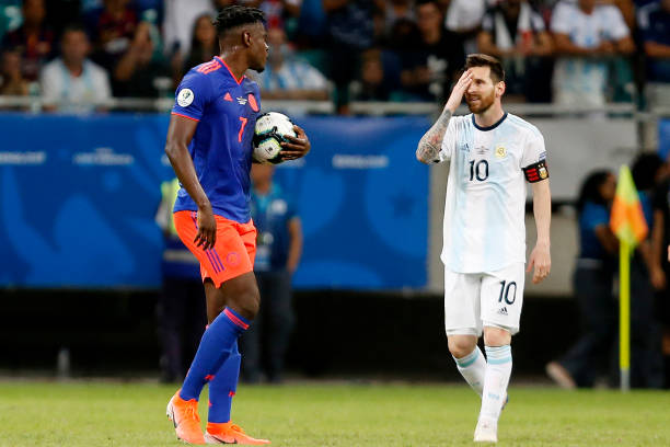 Messi không ra sân tập sau thất bại trước Colombia
