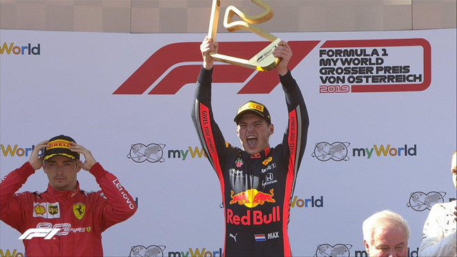 Kết quả F1 Áo GP: Điều tra 3 tiếng, lên ngôi bất ngờ