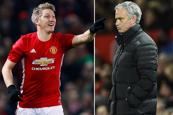 Schweinsteiger nói gì về Mourinho sau khi chia tay MU?