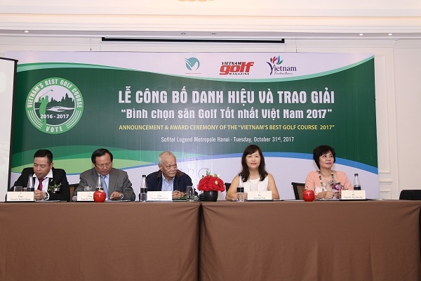 Kết thúc cuộc bình chọn sân golf tốt nhất Việt Nam 2017