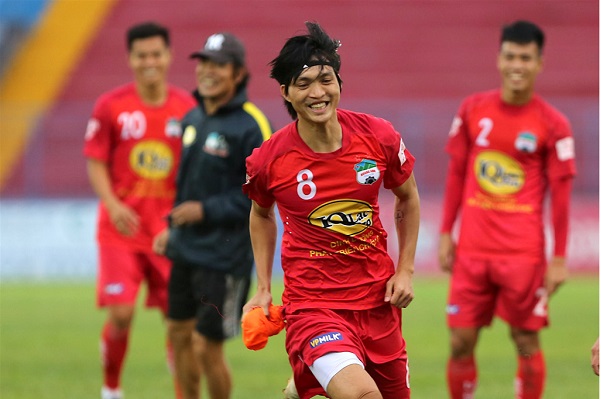 Tuấn Anh tập sung sước trước trận Hải Phòng vs HAGL