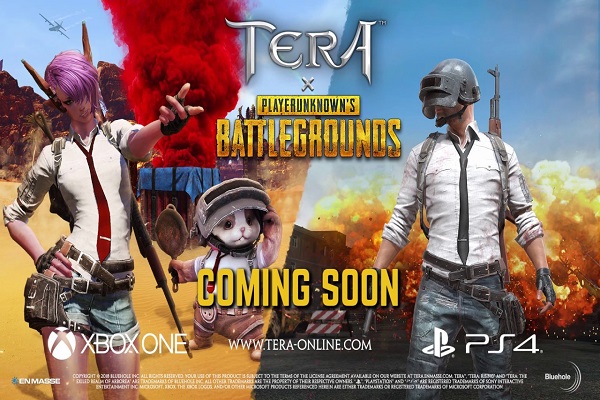PUBG sẽ hợp tác với Tera để tổ chức sự kiện trong game cho game thủ
