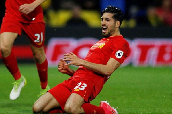 Emre Can lập siêu phẩm, Liverpool thắng nhọc Watford