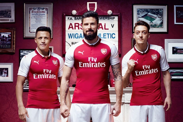 Lịch thi đấu Ngoại hạng Anh của Arsenal mùa giải 2017/18