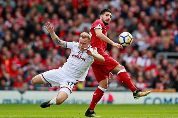 Thi đấu bế tắc, Liverpool chia điểm với Burnley