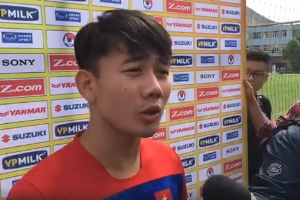 Minh Vương lần đầu trải lòng khi lên tuyển Việt Nam