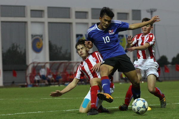 U15 PVF tiếp tục gây ấn tượng mạnh tại Singapore