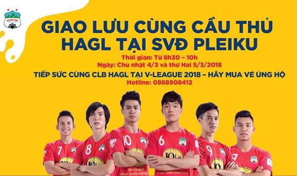 Công Phượng, Xuân Trường đi 'bán vé' cả mùa cho fan HAGL