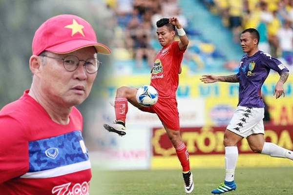 HLV Park Hang Seo dự khán trận Hà Nội vs HAGL