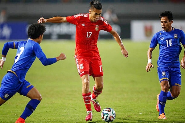 'Messi J', Dangda đá chính, Thái Lan thua trắng Trung Quốc